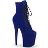 Extrem Plateau Heels FLAMINGO-1020FS - Royal Blau von Pleaser