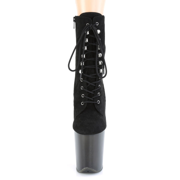 FLAMINGO-1020FST Plateau Stiefeletten - Schwarz von Pleaser – Ansicht 2