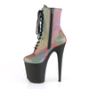 FLAMINGO-1020REFL Plateau Stiefeletten Mehrfarbig von Pleaser – Ansicht 3