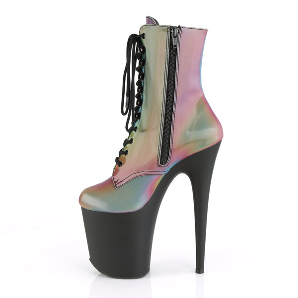 FLAMINGO-1020REFL Plateau Stiefeletten Mehrfarbig von Pleaser – Ansicht 3