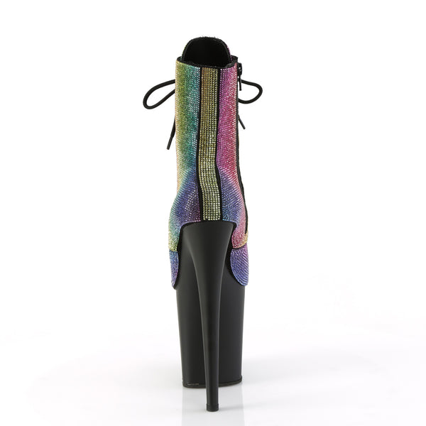 FLAMINGO-1020RS Plateau Stiefeletten - Mehrfarbig von Pleaser – Ansicht 4