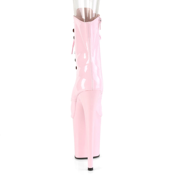 FLAMINGO-1021 Plateau Stiefeletten Baby Pink von Pleaser – Ansicht 4
