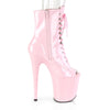 FLAMINGO-1021 Plateau Stiefeletten Baby Pink von Pleaser – Ansicht 5