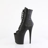 FLAMINGO-1021 Plateau Stiefeletten Schwarz Matt von Pleaser – Ansicht 3
