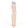 FLAMINGO-1021 Plateau Stiefeletten Nude von Pleaser – Ansicht 4