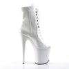 FLAMINGO-1021 Plateau Stiefeletten Weiss von Pleaser – Ansicht 5