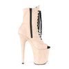 FLAMINGO-1021FS Plateau Stiefeletten - Beige von Pleaser – Ansicht 5