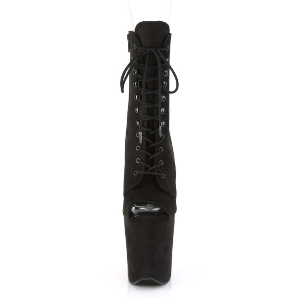FLAMINGO-1021FS Plateau Stiefeletten - Schwarz von Pleaser – Ansicht 2