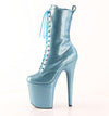 FLAMINGO-1040GP Plateau Stiefeletten Blau von Pleaser – Ansicht 3