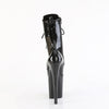 FLAMINGO-1040GP Plateau Stiefeletten Schwarz Lack von Pleaser – Ansicht 4