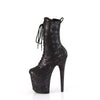 FLAMINGO-1040SPF - Plateau Stiefeletten - Schwarz Glänzend von Pleaser – Ansicht 3