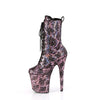 FLAMINGO-1040SPF - Plateau Stiefeletten - Lila Mehrfarbig von Pleaser – Ansicht 3