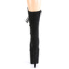 FLAMINGO-1050FS Plateau Stiefeletten Schwarz | Pleaser