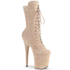 FLAMINGO-1050FS Plateau-Stiefeletten Nude | Pleaser SALE
