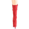 FLAMINGO-1050FS Plateau Stiefel Rot Matt von Pleaser – Ansicht 4