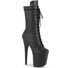 FLAMINGO-1050WR Plateau Stiefeletten Schwarz von Pleaser