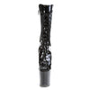 FLAMINGO-1051 Plateau Stiefeletten - Schwarz von Pleaser – Ansicht 2