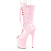 FLAMINGO-1051 Plateau Stiefeletten Baby Pink von Pleaser – Ansicht 3