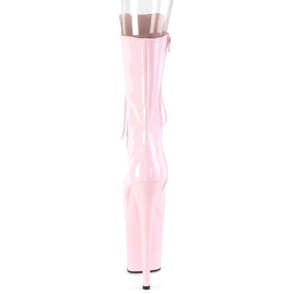FLAMINGO-1051 Plateau Stiefeletten Baby Pink von Pleaser – Ansicht 4
