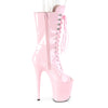 FLAMINGO-1051 Plateau Stiefeletten Baby Pink von Pleaser – Ansicht 5