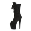 FLAMINGO-1051FS Plateau Stiefeletten - Schwarz von Pleaser – Ansicht 3