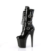 FLAMINGO-1053 - Plateau Stiefeletten - Schwarz Lack von Pleaser – Ansicht 3