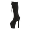 FLAMINGO-2051FS Plateau Stiefel - Schwarz von Pleaser – Ansicht 3