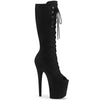 FLAMINGO-2051FS Plateau Stiefel - Schwarz von Pleaser