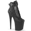 FLAMINGO-800-05 Plateau Stiefeletten - Matt Schwarz von Pleaser