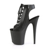 FLAMINGO-800-20 Plateau Stiefeletten Schwarz von Pleaser – Ansicht 3