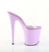 FLAMINGO-801 Plateau Sandaletten Lila von Pleaser – Ansicht 5
