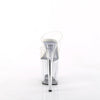 FLAMINGO-802 Plateau Pantoletten transparent von Pleaser – Ansicht 4