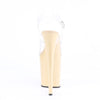 FLAMINGO-808 Plateau Sandaletten Beige Matt von Pleaser – Ansicht 4