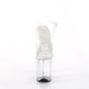 FLAMINGO-808 Plateau Sandaletten Transparent von Pleaser – Ansicht 2
