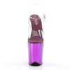 FLAMINGO-808 Plateau Sandaletten Lila von Pleaser – Ansicht 2