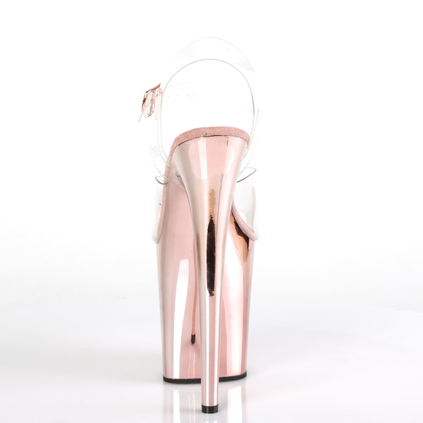 FLAMINGO-808 Plateau Sandaletten Rosé | Pleaser