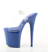 FLAMINGO-808 Plateau Sandaletten Blau von Pleaser – Ansicht 3