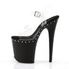 FLAMINGO-808ABLS Plateau Sandaletten schwarz | Pleaser