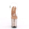 FLAMINGO-808G Plateau Sandaletten Gold | Pleaser