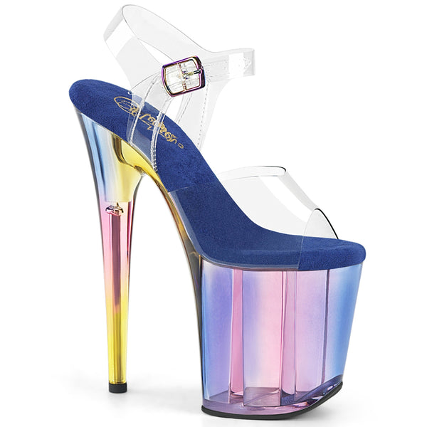 FLAMINGO-808HT Plateau Sandaletten von Pleaser