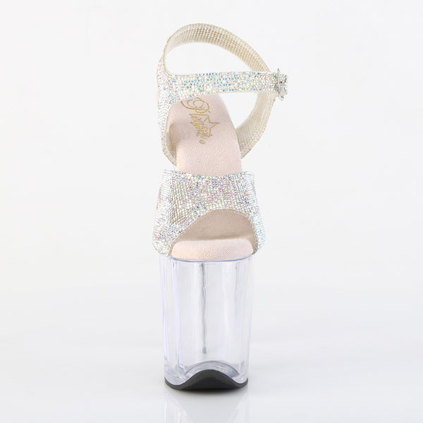 FLAMINGO-808N-RS Plateau Sandaletten Mehrfarbig | Pleaser