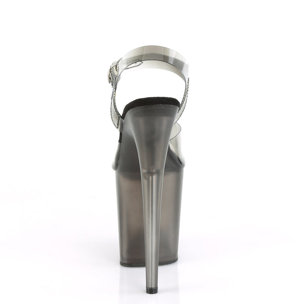 FLAMINGO-808N-T Plateau Sandaletten - Schwarz von Pleaser – Ansicht 4