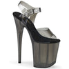 FLAMINGO-808N-T Plateau Sandaletten - Schwarz von Pleaser