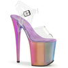 FLAMINGO-808RMT Plateau Sandaletten Regenbogen/Bunt | Pleaser