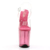 FLAMINGO-808T Plateau Sandaletten Pink | Pleaser