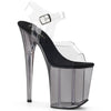 FLAMINGO-808T Plateau Sandaletten Smoke | Pleaser