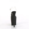 FLAMINGO-808TGRS Plateau Sandaletten Schwarz Matt | Pleaser