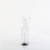 FLAMINGO-808VL Plateau Sandaletten Transparent | Pleaser