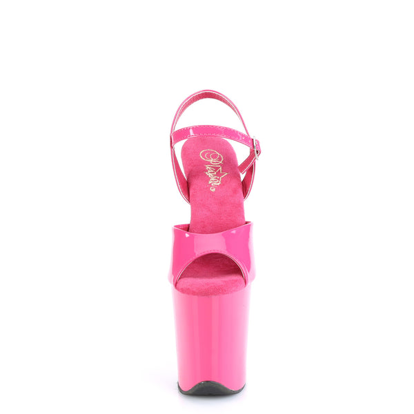 FLAMINGO-809 Plateau Sandaletten Pink Lack | Pleaser