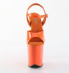 FLAMINGO-809 Plateau Sandaletten Orange von Pleaser – Ansicht 2